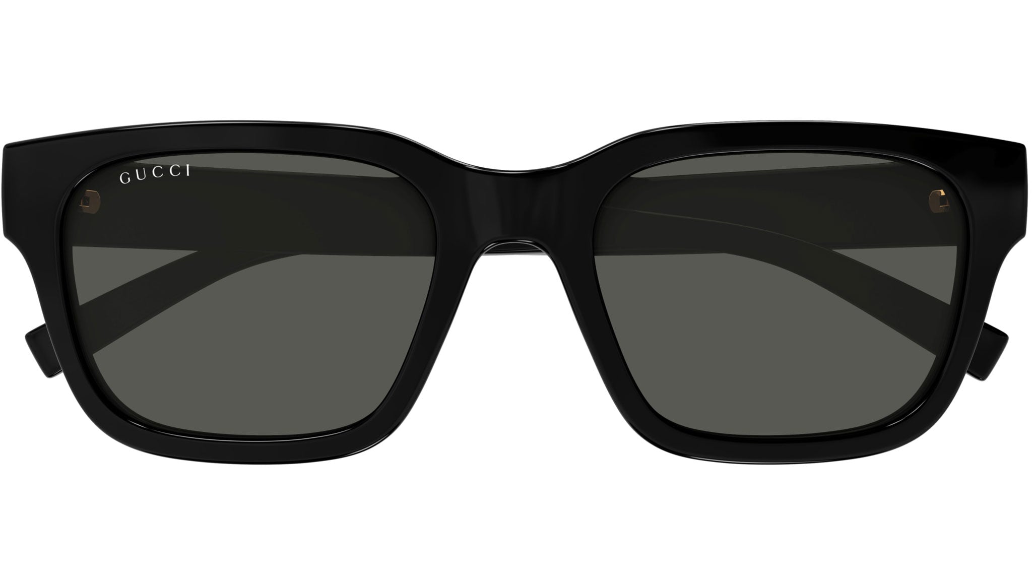 Gucci GG1857S 001 Rectangular Sunglasses Black - eye-oo.com