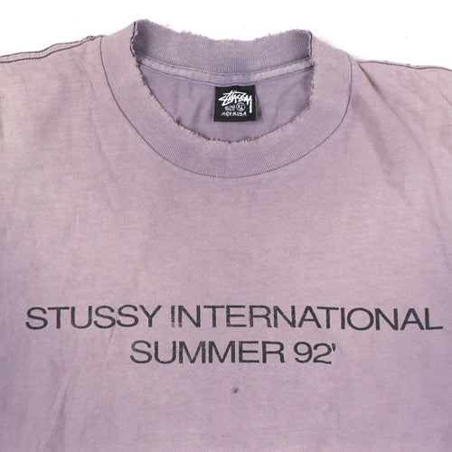 Vintage Stussy 1992 T-shirt 90s Streetwear Shawn Summer