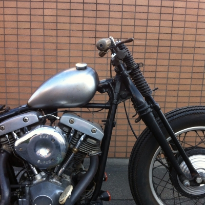 ハーレーピーナッツタンクショベル