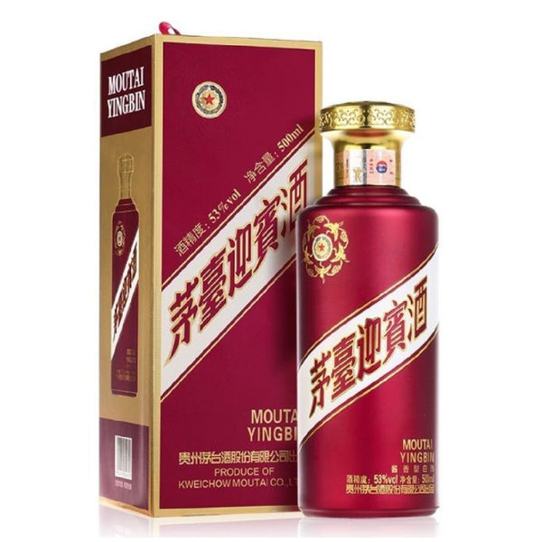 Original box of 6 bottles) Kweichow Moutai Welcome Wine 53% 500ml