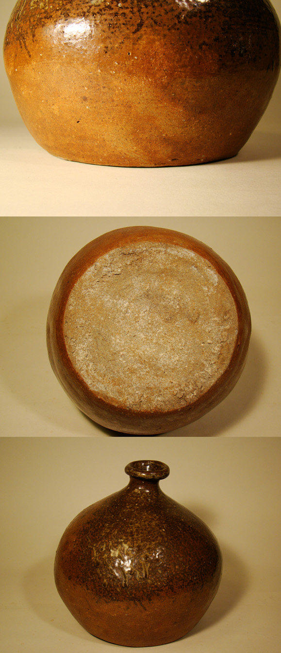 古童 - 丹波 赤土部釉 船徳利 | 古美術品専門サイト fufufufu.com