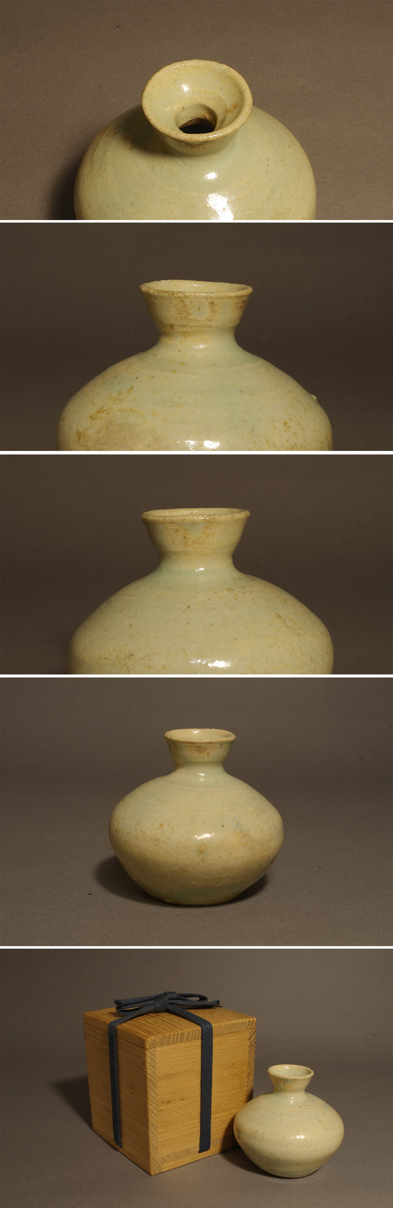 風招 - 高麗白磁油壺 | 古美術品専門サイト fufufufu.com