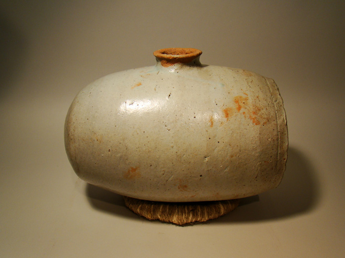 李朝 堅手 小壺 ぐい呑み 朝鮮美術 古美術 古道具 アンティーク 李朝