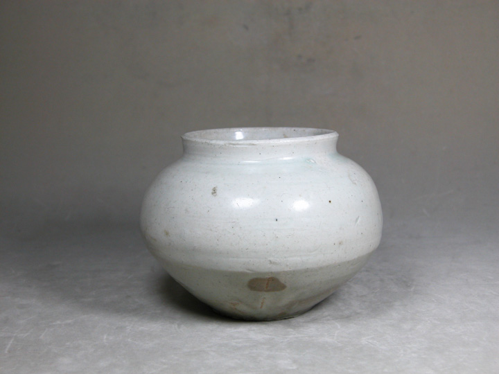 ☆*古陶磁* 李朝白磁壺 コレクターより ☆A13 李朝白磁