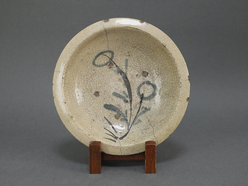 古童 - 瀬戸 菊花文 石皿 | 古美術品専門サイト fufufufu.com