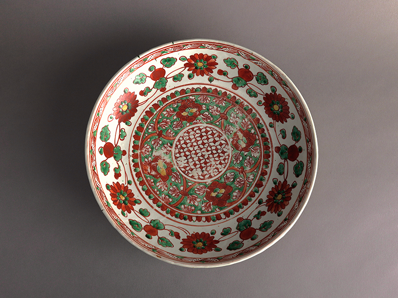 古美術 吉戸 - 古赤絵尺皿 | 古美術品専門サイト fufufufu.com