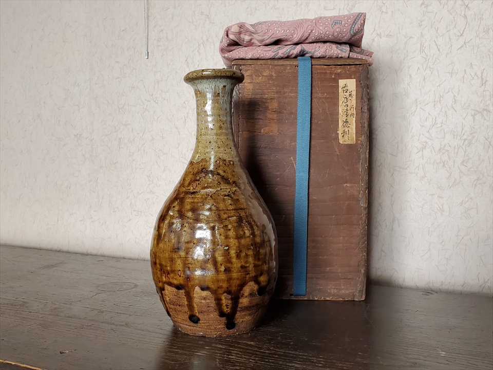 古美術長陽堂 - 藤ノ川内窯 朝鮮唐津 徳利 | 古美術品専門サイト