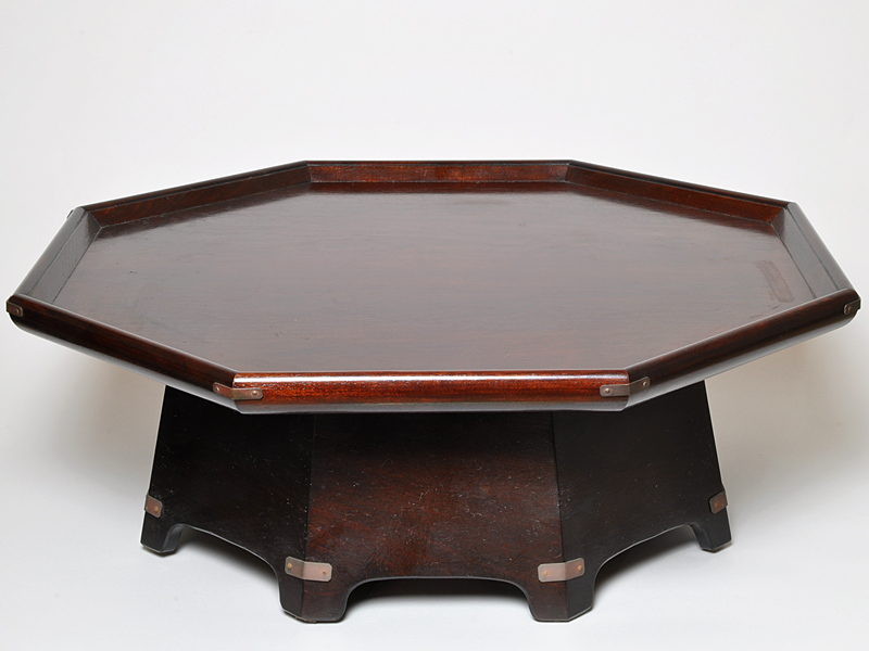 ヴィンテージ 松本民芸家具「八角朝鮮膳 大」銘「竹」座卓、テーブル