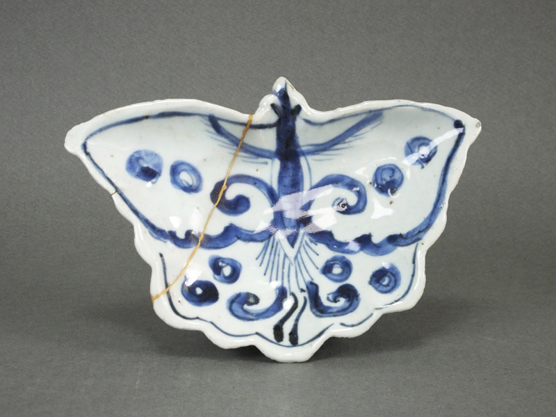 呉須染付 筒茶碗 火入れ 茶道具 古美術 古道具 アンティーク