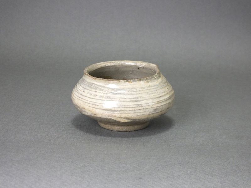 塩笥形 盃 ぐい呑み 酒器 No.2 古道具 アンティーク 古童 - 朝鮮 刷毛