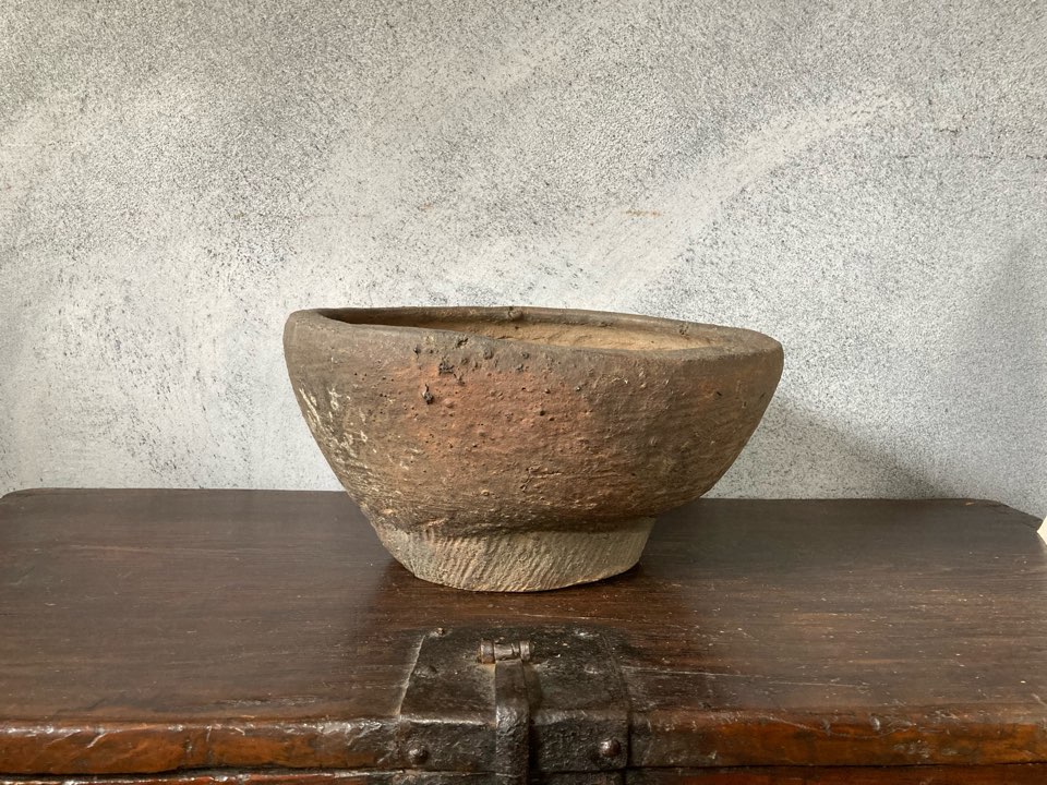 上野焼の火鉢 手火鉢（明治） - アンティークマーケット吹上 通販サイト