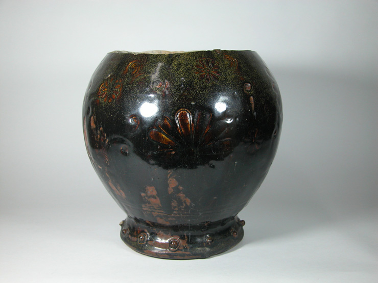 お値下げ】骨董 古瀬戸 小壺 瓶子（直しあり） お値下げ】骨董 古瀬戸