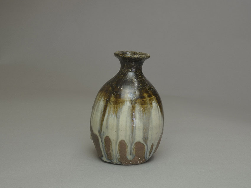 古唐津 櫛目 模様 徳利 高24.3cm 古美術(ZE565) 絵唐津 竹文 徳利 | 鶴田 純久の章 お話