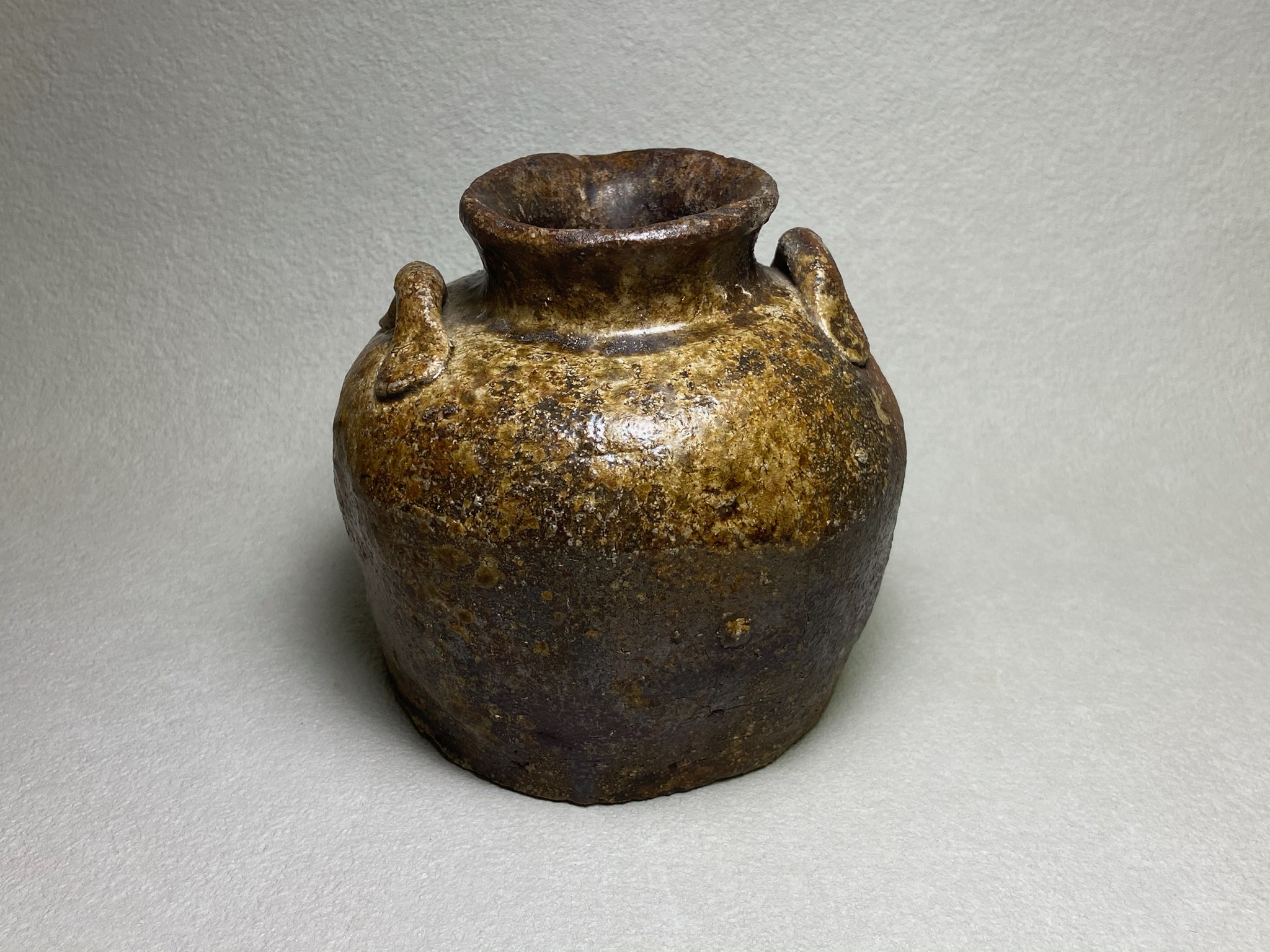 越前焼 お歯黒壺 MA716 越前焼お歯黒壺MA716