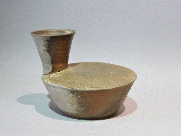 冨江洗心堂 - 猿投平瓶 | 古美術品専門サイト fufufufu.com