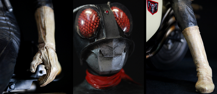 未組立⁄箱入り 原作版 サイクロン号 改造人間シリーズ No.3 1⁄6