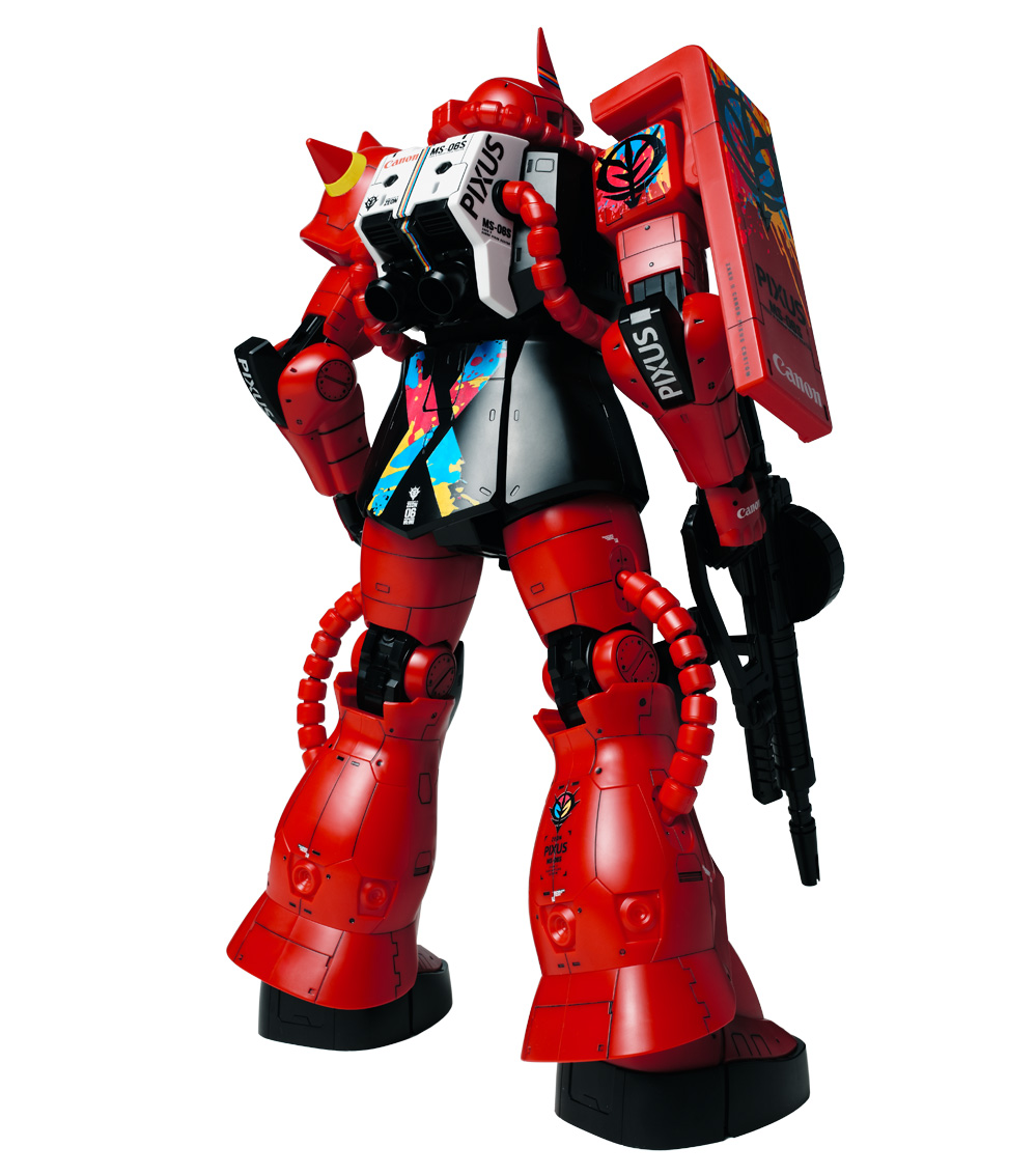 1/48 Mega Size Model MS-06S Zaku II Canon Pixus Custom: Official
