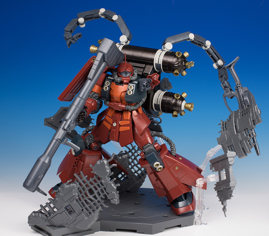 FULL REVIEW] P-Bandai MG 1/100 PSYCHO ZAKU [Gundam Thunderbolt