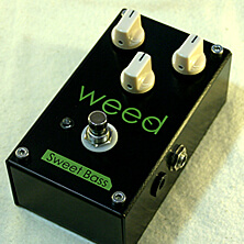 初期型 weed Sweet Bass エフェクター 初期型 weed Sweet Bass