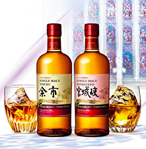 シングルモルト宮城峡 アップルブランデーウッドフィニッシュ - 麻布十