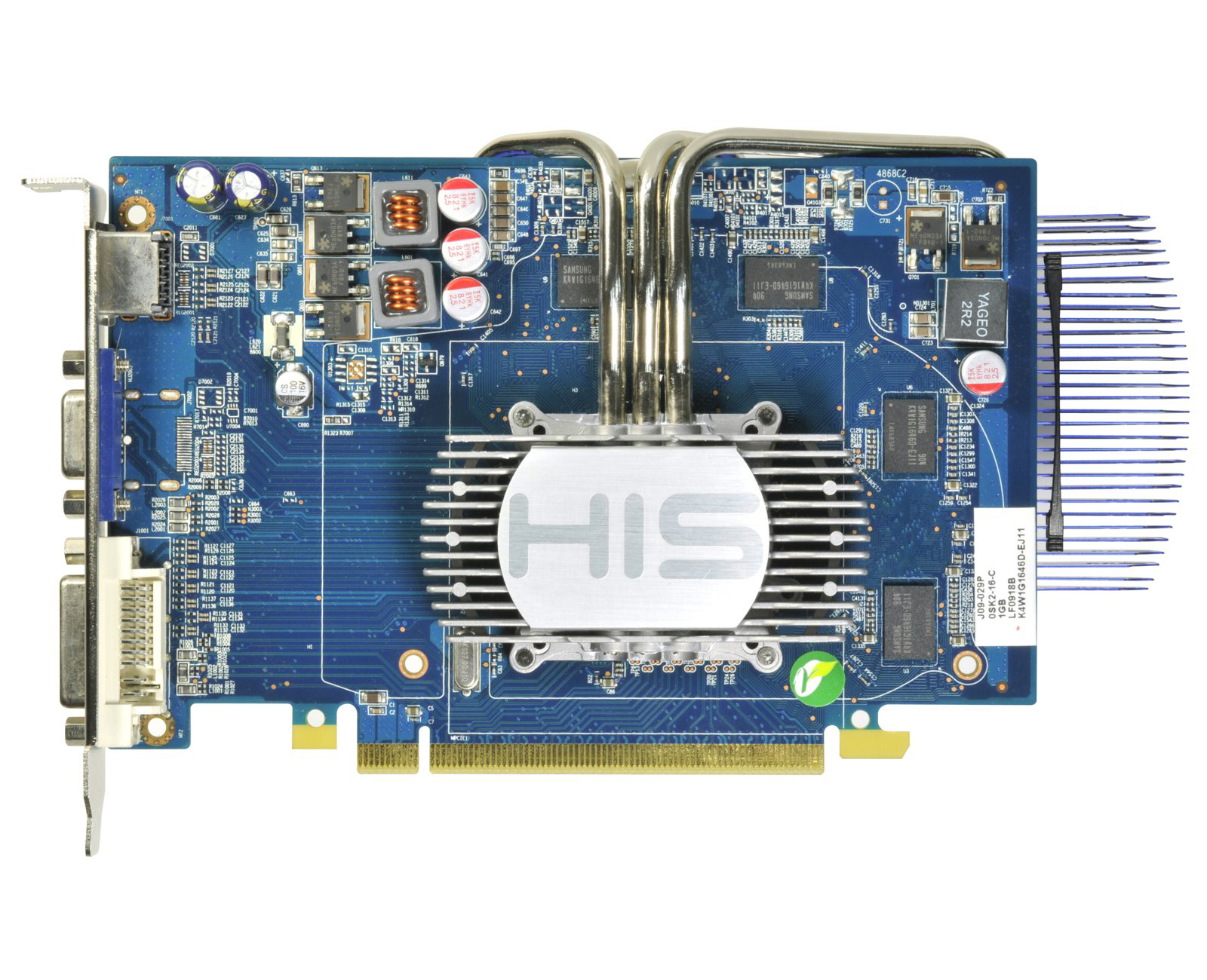 HIS HD 4670 iSilence4 Native HDMI 1GB (128bit) 850 MHz DDR3 PCIe
