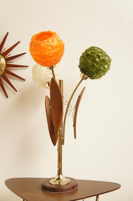 値下げしました！】ヴィンテージ スパゲティランプ 楕円形 1950〜70