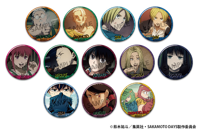 SAKAMOTODAYS サカモトデイズ デコレクション缶バッジ 第2弾 SAKAMOTO