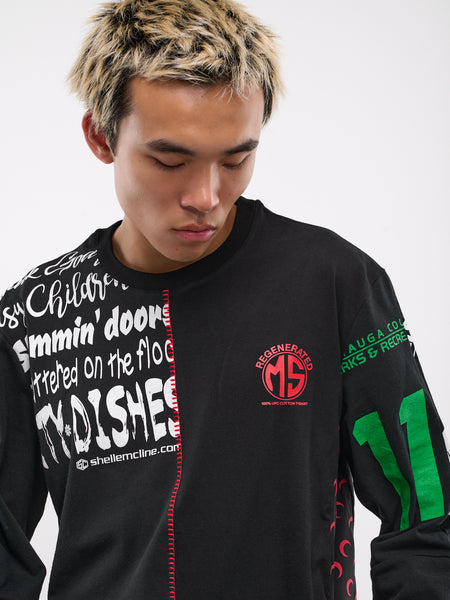 moreru 念写 ロンT 長袖 Thoughtography Long Sleeve T Shirt(念写ロン