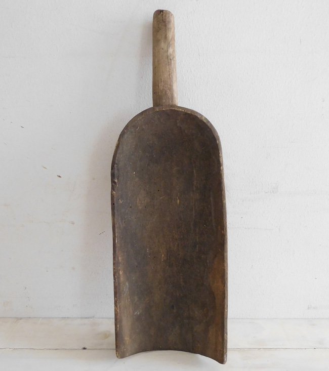 フランスアンティーク木製スコップ(aw024-042)<Font Color=