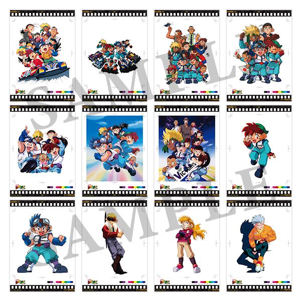 爆走兄弟レッツ＆ゴー!! クリアシートコレクション 全12種（2枚入り