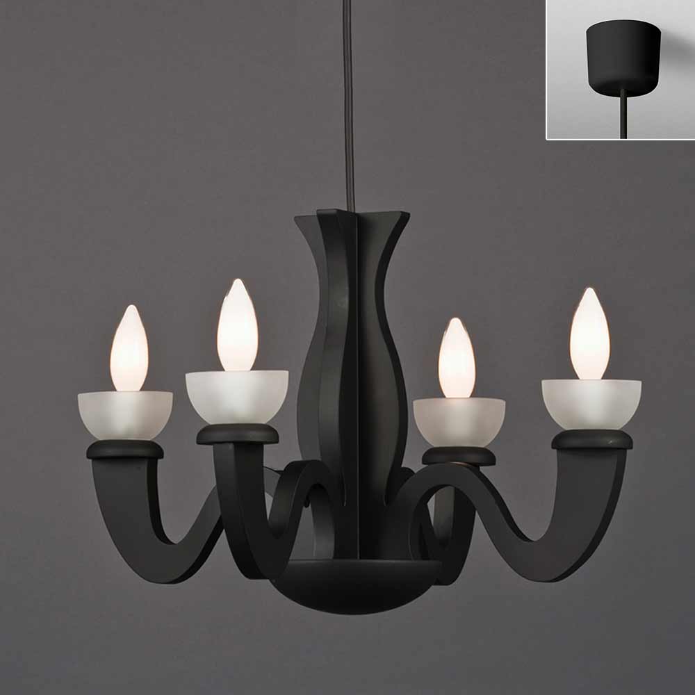 シャンデリア「ピュアブラック C2020-B」約4.5畳用 | 【公式】大塚家具