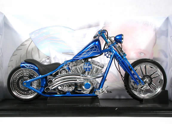 ウエストコーストチョッパーバイクミニカー1/18 グリーン WEST COAST