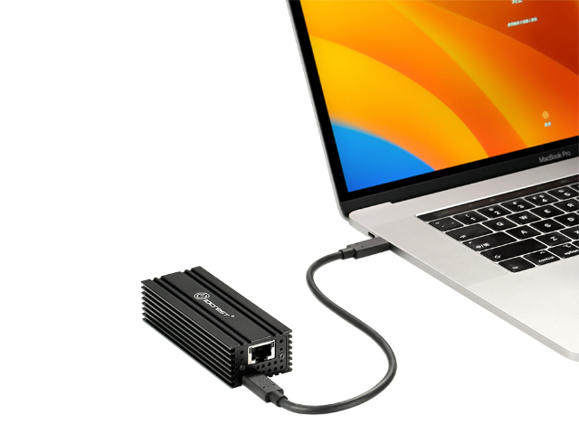 USB-C Thunderbolt 3 to 10 Gigabit Network Adapter,IO-TBT3-T1 - USB