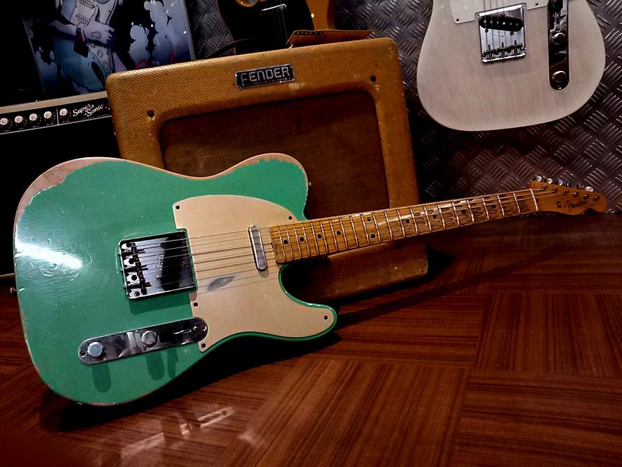 フェンダーテレキャスター レリック オールドの貫禄”リアルすぎる