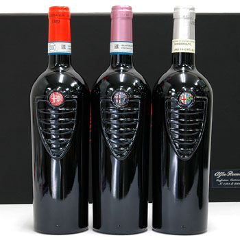 Alfa Romeo 100周年記念ワイン6本セット : イタリア自動車雑貨店