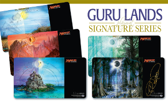 guruランド プレイマット サイン入り Terese Nielsen氏の本人サイトに