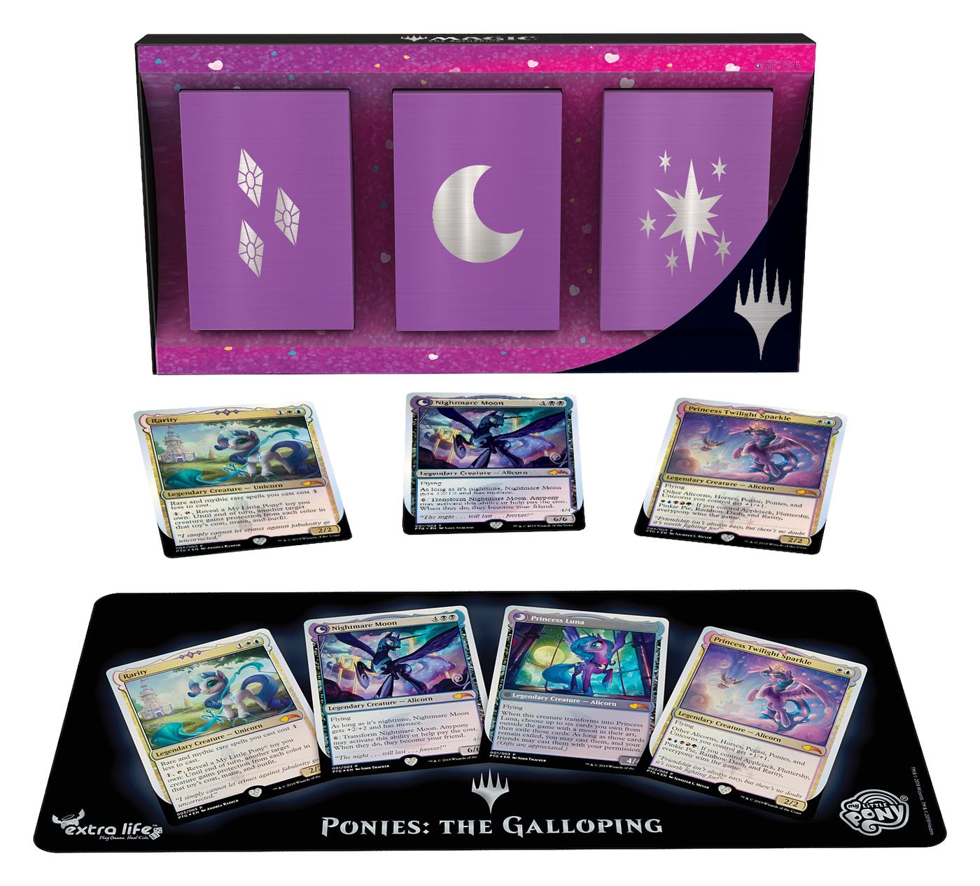マイリトルポニーとMTGのクロスオーバーが決定！銀枠セット『Ponies