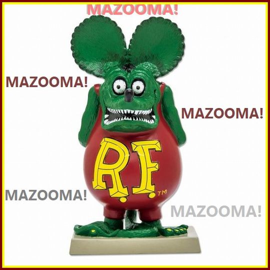 RatFink】ラットフィンク/ソフトビニール/ソフビ/ドール/スタチュウ