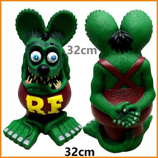 RatFink】ラットフィンク/スタチュー/フィギュア/ドール/人形/32cm