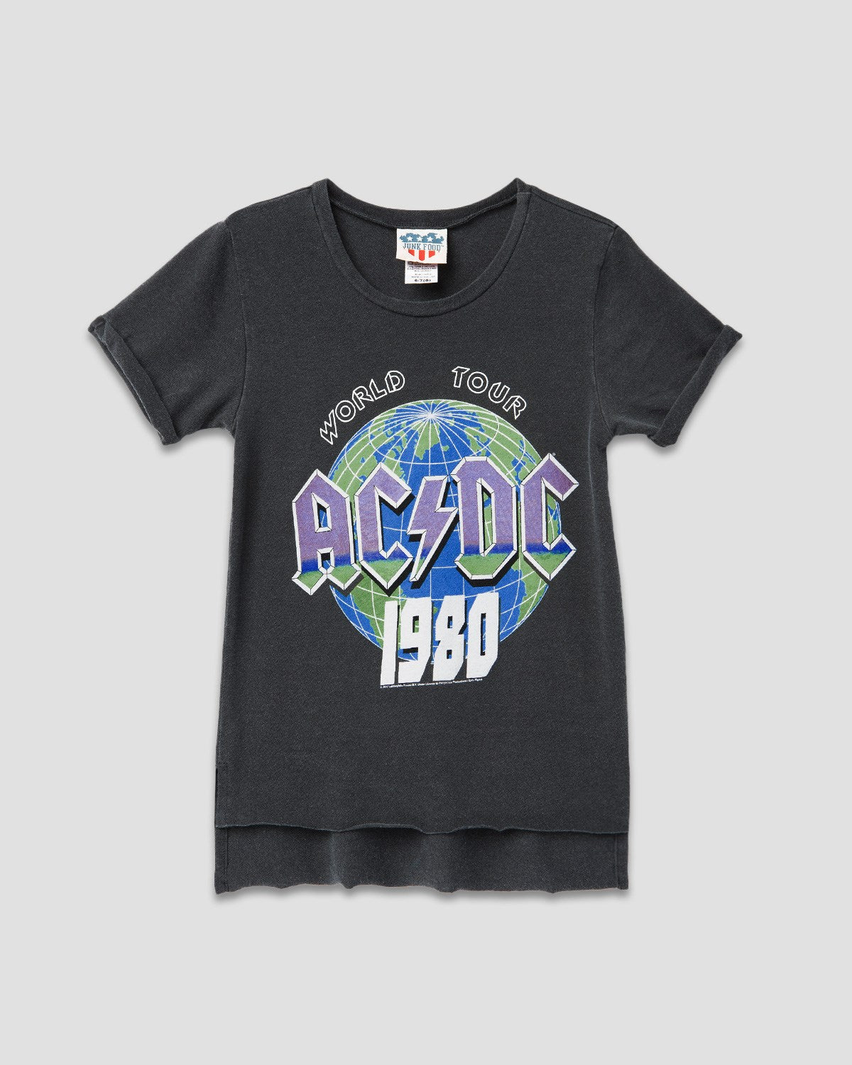 AC/DC】【junk food】 Tシャツ⑤ Lサイズ 12mxac203_muted-