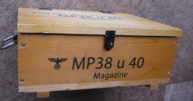 ドイツ軍MP38 u 40 予備マガジンケースダミーマガジン18本入り