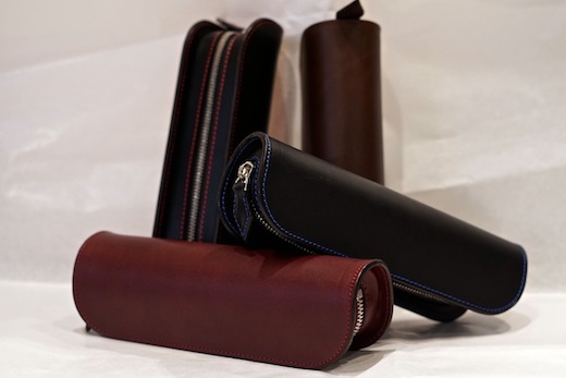 ルボナー デブペンケース ブッテーロ ダークブラウン（チョコ） Le