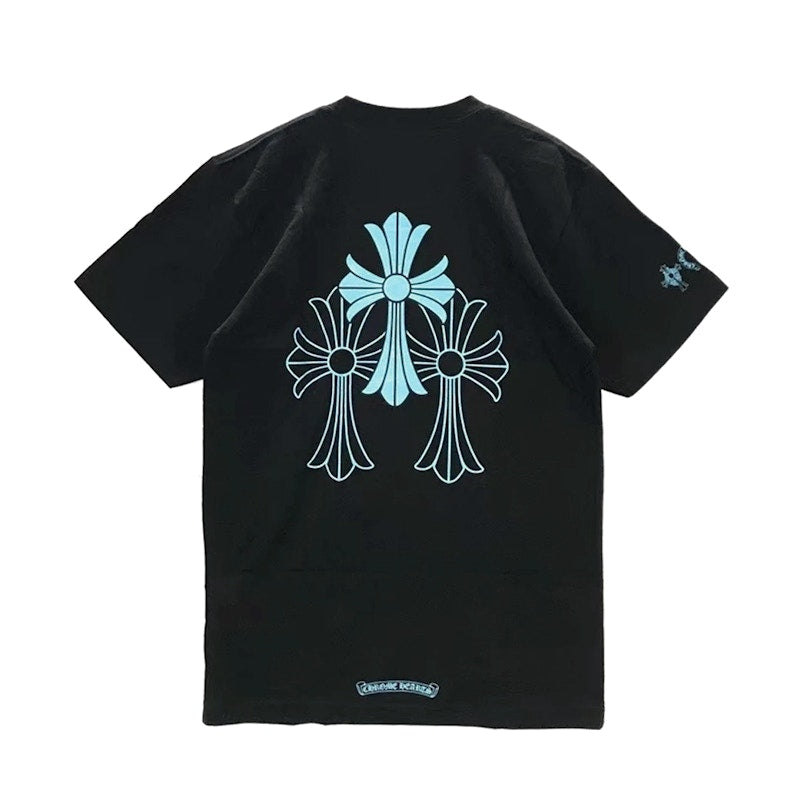Chrome Hearts Triple Cross Logo S/S T-Shirt Black L CHROME HEARTS