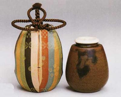 伊予簾 古瀬戸尻膨 （中興名物）【販売】-茶道具は京都しみず孔昌堂