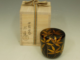 中棗【販売】笹露蒔絵