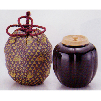 阿古陀茶入【販売】-茶道具は京都しみず孔昌堂