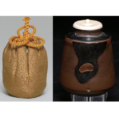 茶入 中興名物 瀬戸金華山窯 広沢写【販売】-茶道具は京都しみず孔昌堂