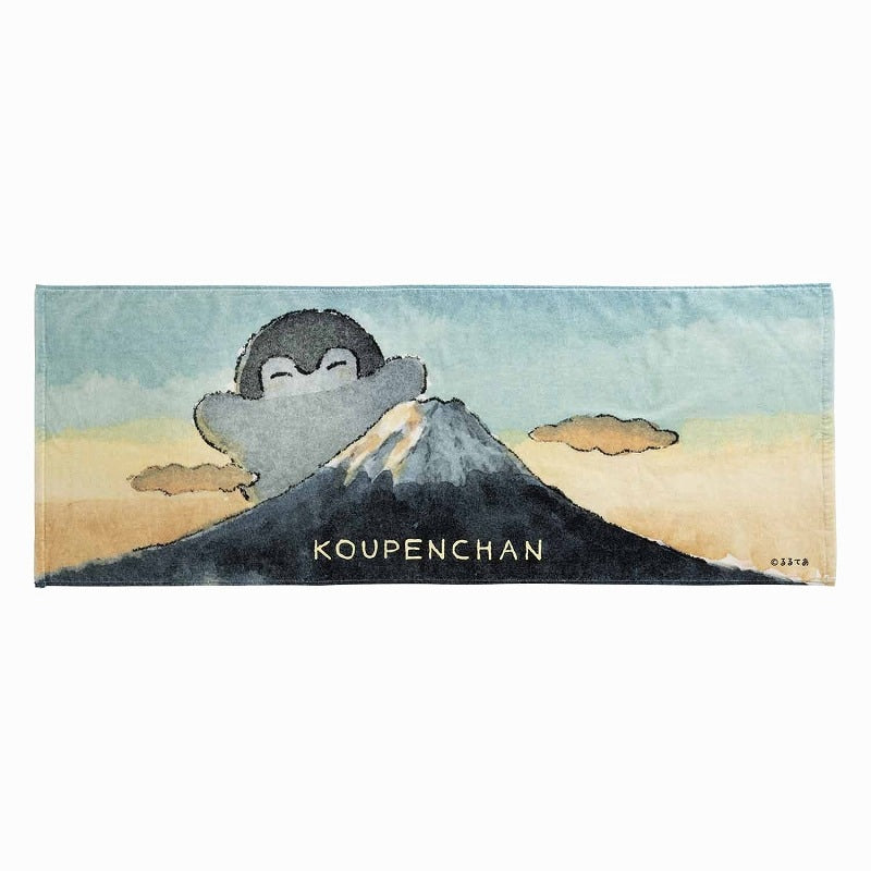 Koupen-chan,코우펜짱,点赞鹅,正能量企鵝 Soft mini bath towel (Mt