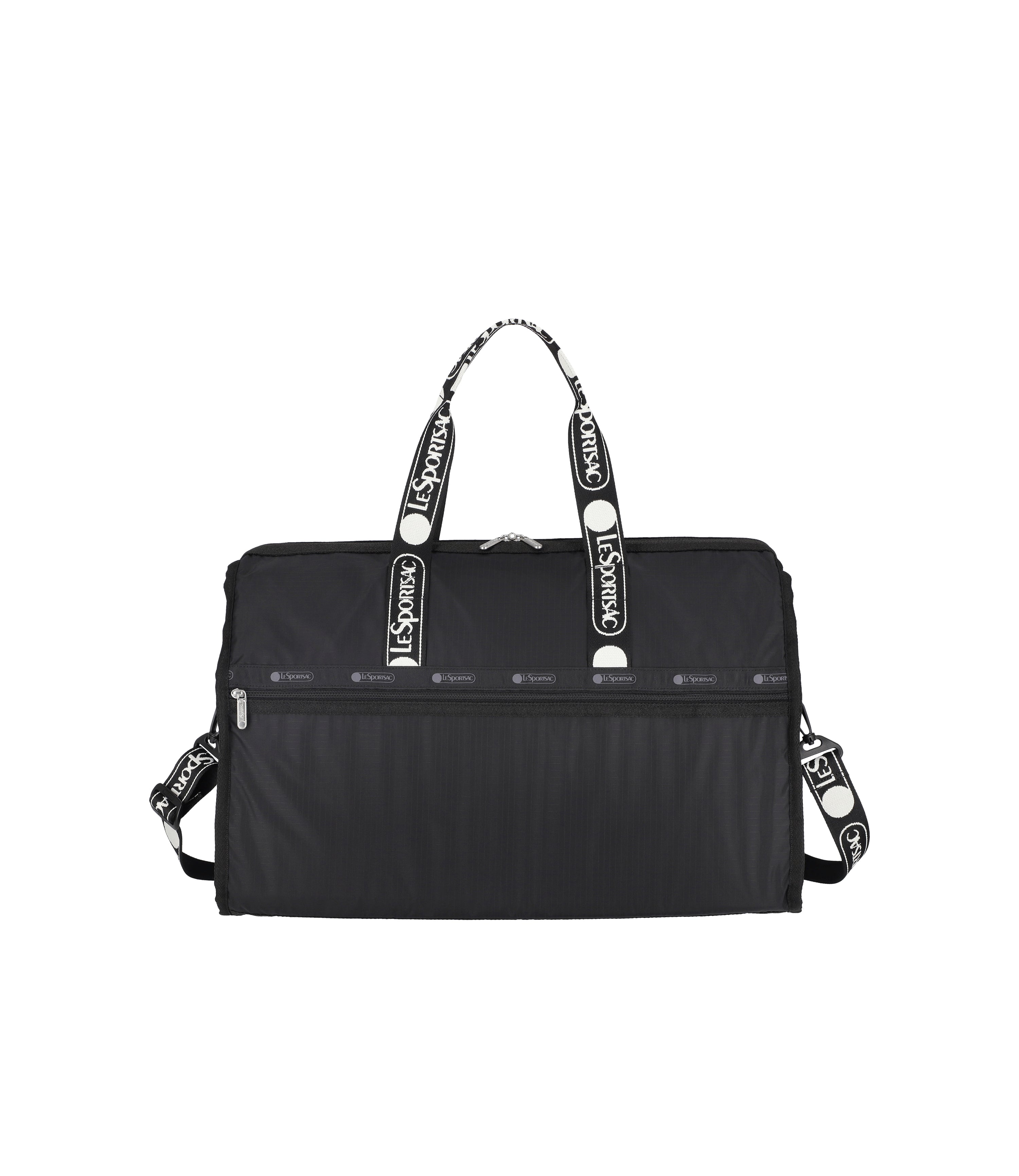 Deluxe Large Weekender - Logo Jacquard Black – LeSportsac