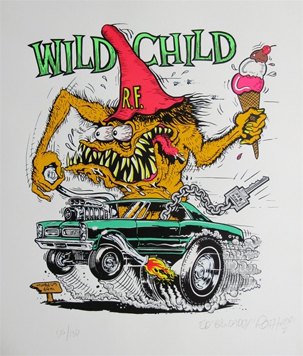 Rare Original Art of Ed “Big Daddy” Roth and hot-rod icon Rat Fink